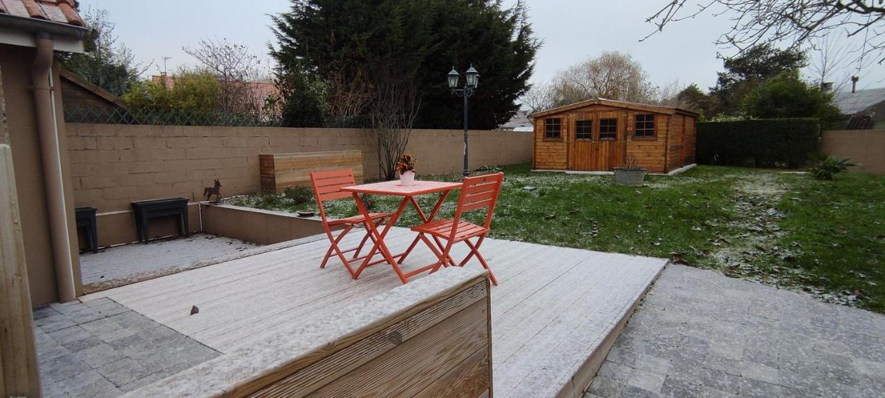 Berck Maison De Vacances Avec Terrasse Et Jardin, Luaran gambar