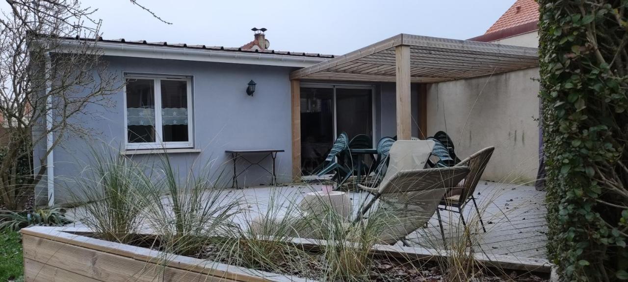 Berck Maison De Vacances Avec Terrasse Et Jardin, Luaran gambar
