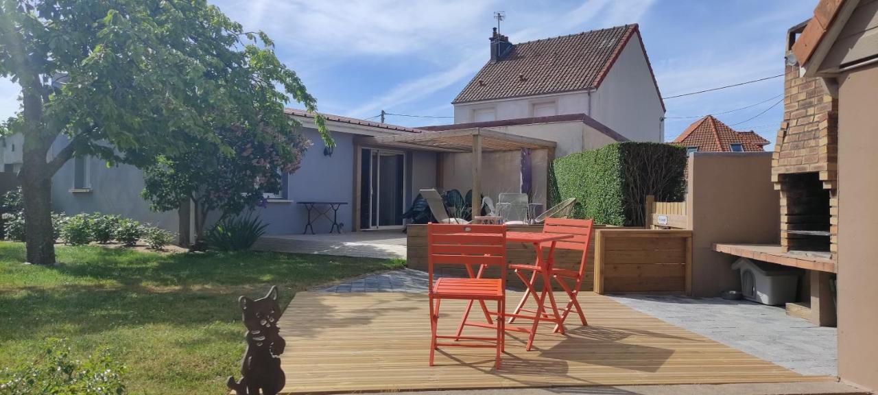 Berck Maison De Vacances Avec Terrasse Et Jardin, Luaran gambar
