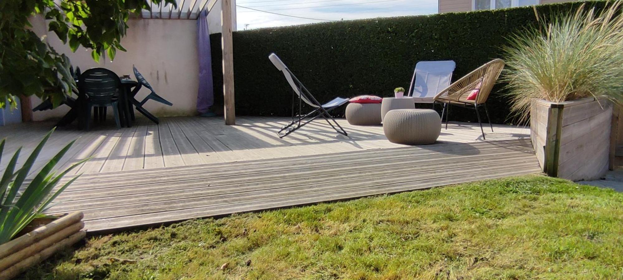 Berck Maison De Vacances Avec Terrasse Et Jardin, Luaran gambar